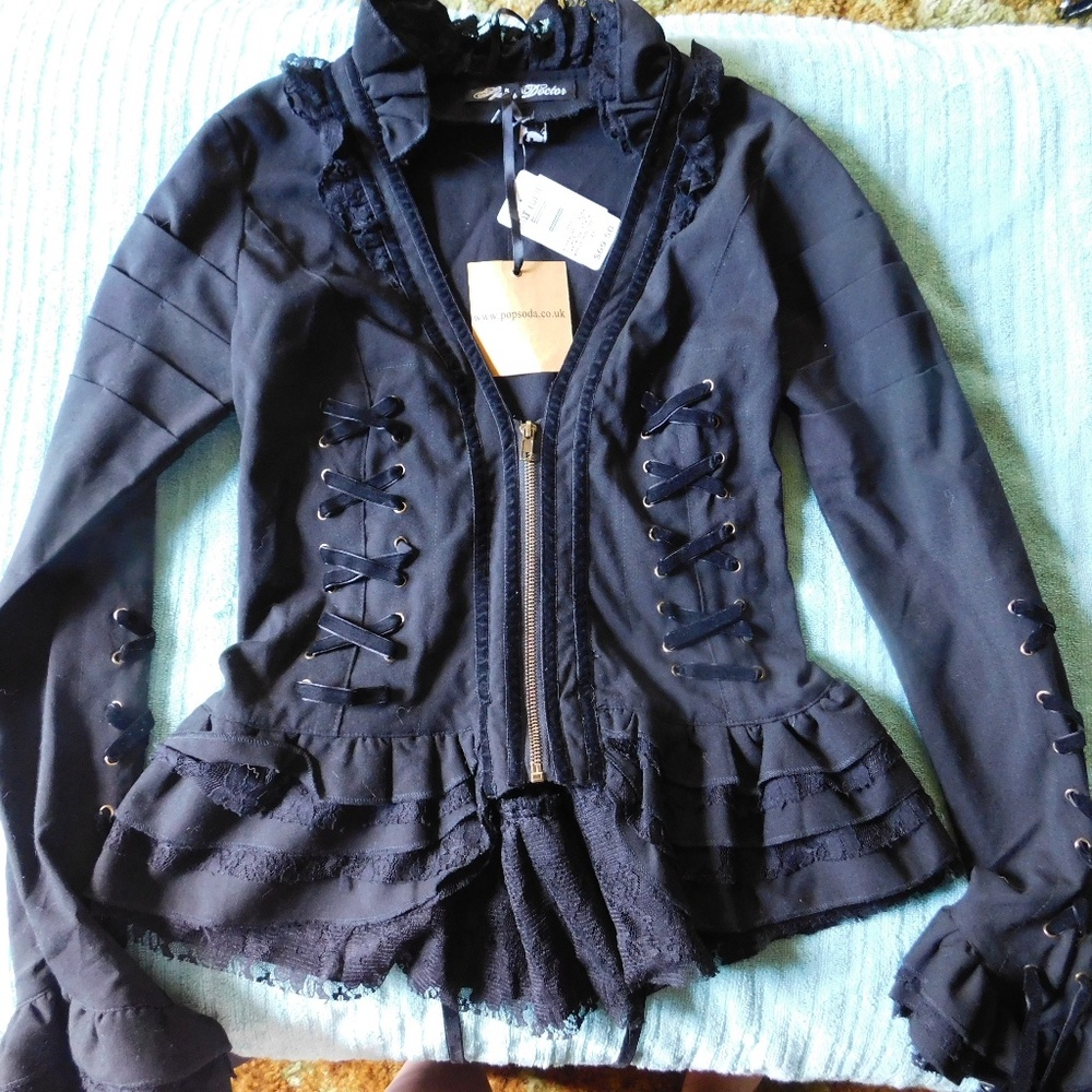Brand New Gothic Steampunk Women's Jacket